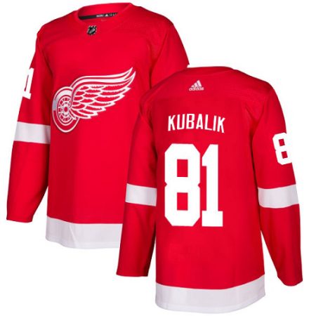 adidas red wings #81 dominik kubalik red home authentic stitched nhl cheap jersey
