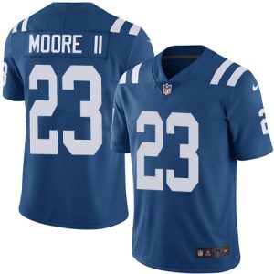 cheap Colts #23 Kenny Moore II Men's Royal Retired Player Limited Jersey