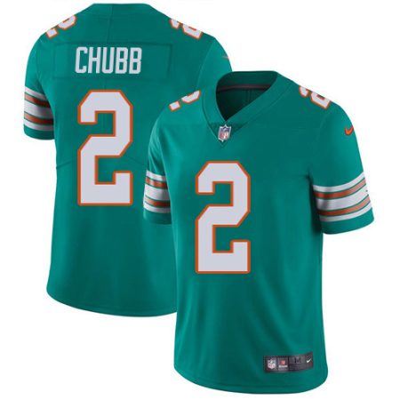 dolphins #2 bradley chubb aqua green alternate men's stitched nfl vapor untouchable limited cheap jersey