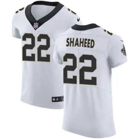 wholesale Saints #22 Rashid Shaheed White Men's Stitched NFL Vapor Untouchable Elite Jersey