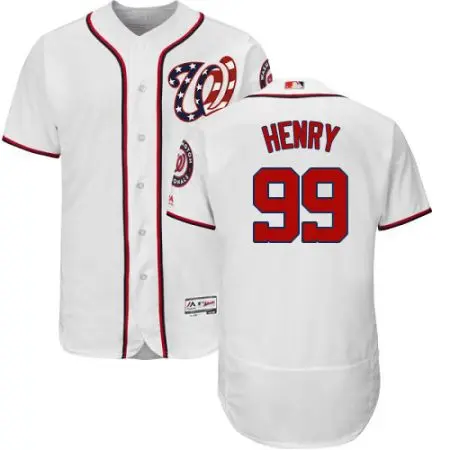 nationals #99 cole henry white flexbase authentic collection stitched mlb cheap jersey