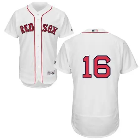 wholesale Red Sox #16 Jarren Duran White Flexbase Authentic Collection Stitched MLB Jersey